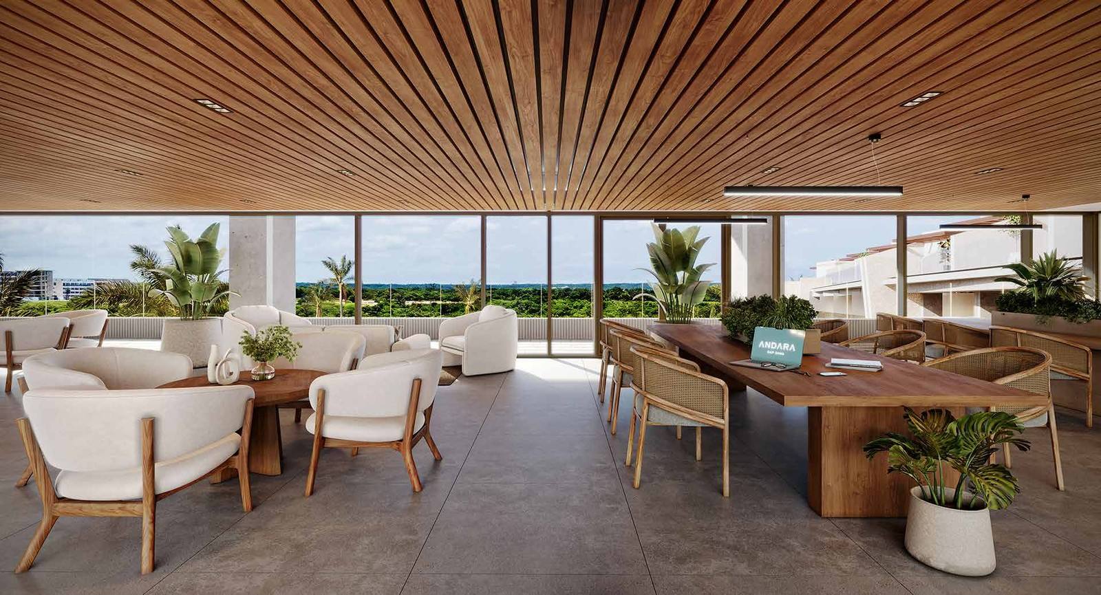 Resort restaurant and lounge